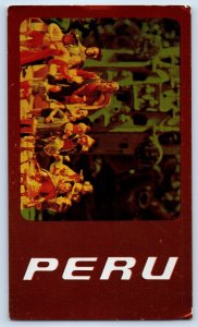 Peru Postcard Braniff International Colorful Destination Jets c1950's