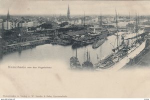 BREMERHAVEN , Germany , 1901-07 ; aus der Vogelschau