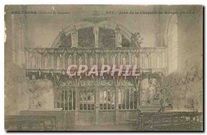 CARTE Old Jube Britain Postale Chapel St Avoye near Auray