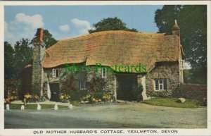 Devon Postcard - Old Mother Hubbard's Cottage, Yealmpton   RS28540