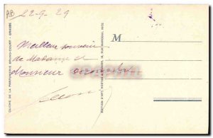 Old Postcard picking tuberous Cote d & # 39azur