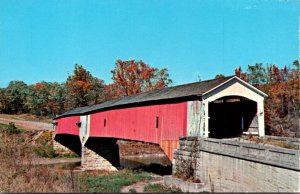 Covered Bridges West Union Bridge Built 1876 Parke County Indiana