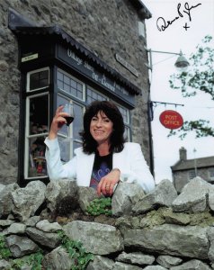 Deena Payne Emmerdale at Post Office 10x8 Hand Signed Photo