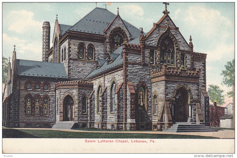 Exterior,  Salem Lutheran Chapel,  Lebanon,  Pennsylvania,  00-10s