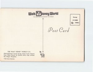 Postcard The Walt Disney R. R., Magic Kingdom, Walt Disney World, Florida