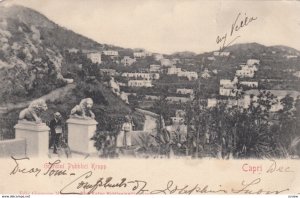 CAPRI, Italy, 00-10s ; Giardini Pubblici Krupp