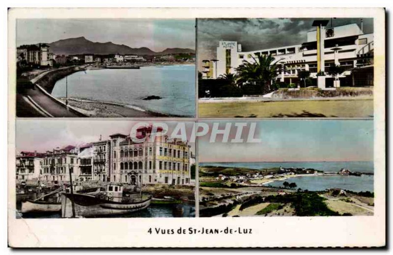 Modern Postcard View of St. Jean de Luz