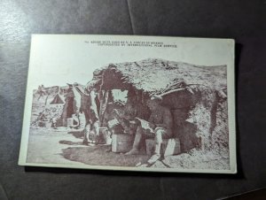 Mint USA Military Mexican Revolution Postcard Adobe Huts Used by US Forces