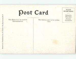 Unused Divided Back POST OFFICE SCENE Syracuse New York NY hs1386