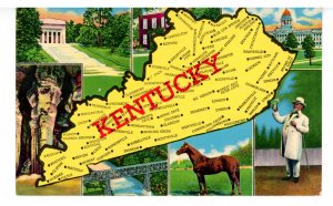 KY - Kentucky Map