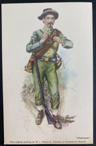 Mint USA Color Picture Postcard Civil War The Infantryman