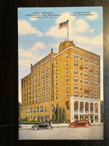 Vintage Postcard 1930-1945 Hotel Jefferson Atlantic City New Jersey