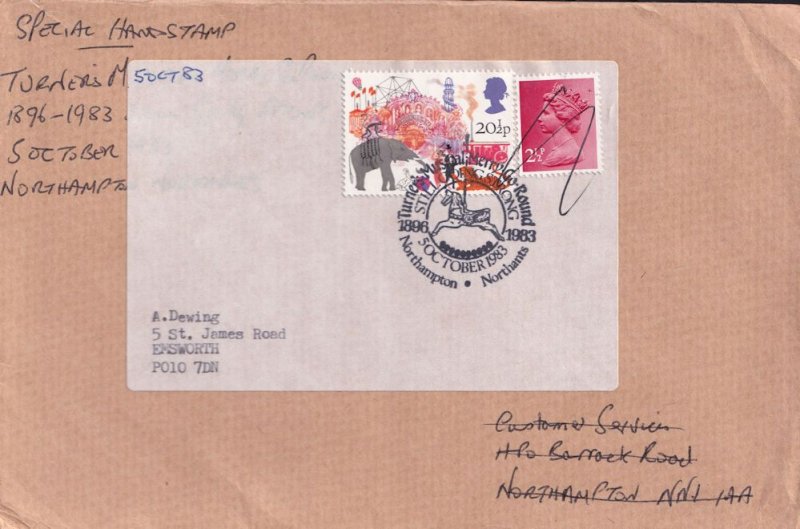 Rowell Lions Circus Northampton Cover