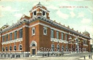 Auditorium - St. Joseph, Missouri MO  