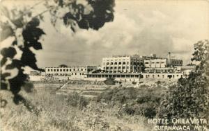 RPPC Postcard Hotel Chula Vista Cuernavaca Mexico