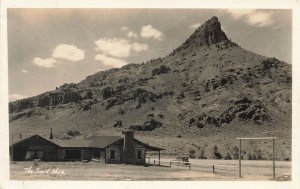 Alaska The Trail Shop, Real Photo Postcard,