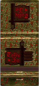 Vintage Matchbook Cover Tally Ho Restaurant Lakewood, Colorado MB171