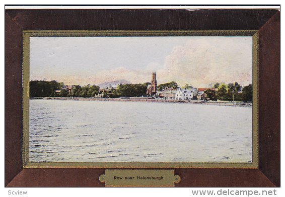 HELENSBURGH, Scotland, PU-1908; Row Near Helensburgh