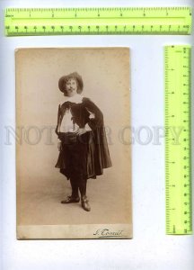 185751 FLORJANSKY Ukraine OPERA Tenor CABINET PHOTO 1895 year