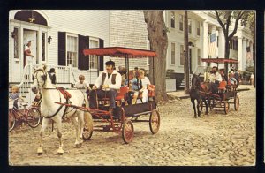 Nantucket, Massachusetts/Mass/MA Postcard, Fun At The Fete, Cape Cod, 1979!