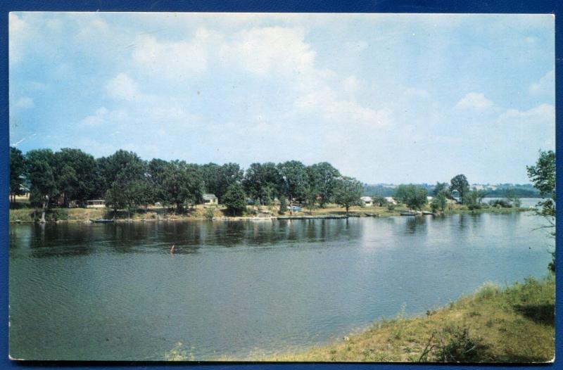 Cole's Point Resort Ontario Canada chrome postcard