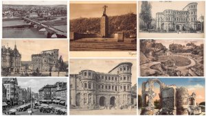 Germany Trier Porta Nigra Bridge Ruins etc lot of 8 postcards C339