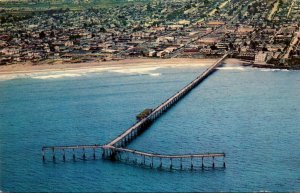 California Ocean Beach Fishing Pier