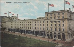 Postcard Alexander Young Hotel Honolulu Hawaii