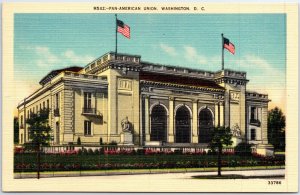 VINTAGE POSTCARD THE PAN-AMERICAN UNION BUILDING AT WASHINGTON D.C. 33786