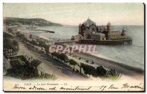 Old Postcard Nice Palais de la Jetee Promenade