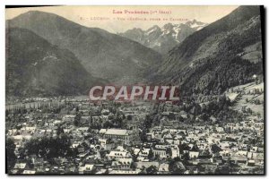 Old Postcard Luchon General view Taking Cazarilh