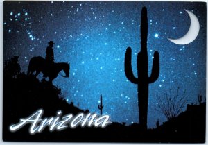 Postcard - Night Rider - Arizona