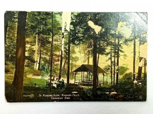 Vintage Postcard 1910's In Niagara Glen Niagara Falls Canadian Side