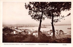Palma de Mallorca Panoramic View Spain 1935 Missing Stamp 