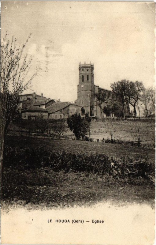 CPA Le Houga - Église (108146)