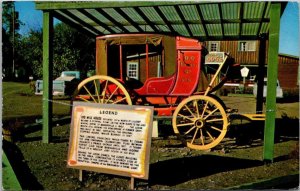 Canada British Columbia 100 Mile House Historic Concord Stage Coach N0 14 1955