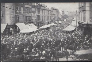 Leicestershire Postcard - Last Leicester Fair, May 1904 - SW1140