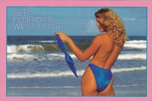 Nude Topless Beautiful Girl On Beach See Northern Florida