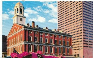 America Postcard - Faneuil Hall - Dock Square - Boston - Massachusetts  BH197