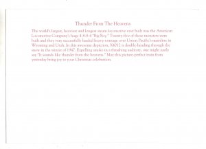 Big Boy Railway Train 1947