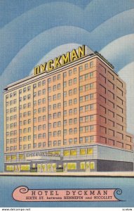 MINNEAPOLIS, Minnesota, 1930-1940's; Hotel Dyckman
