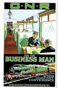 For the Business Man, Train Coach Interior,  GNR, Speed, Comfort, Convenience