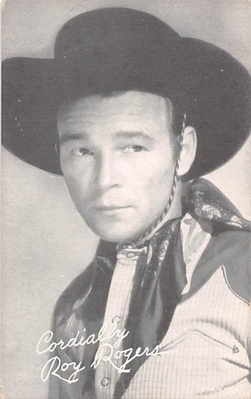 Roy Rogers Western Actor Mutoscope Unused 