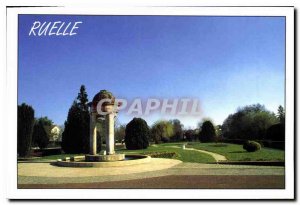 Postcard Modern Ruelle Charente Garden Touvre