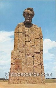 Lincoln Monument Cheyenne, WY, USA 1964 