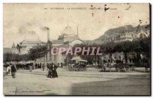 Old Postcard Auvergne La Bourboule Establishment baths