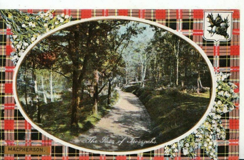 Scotland Postcard - The Pass of Trossachs - Stirlingshire - Ref 7035A 