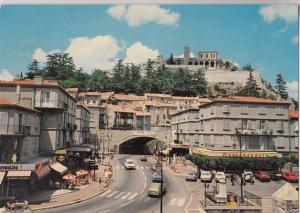 BF20620  sisteron le centre de la vcille et la citadel  france  front/back image