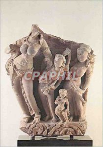 Modern Postcard Paris Musee Guimet Divinity Waterway Yamouna India Central ei...