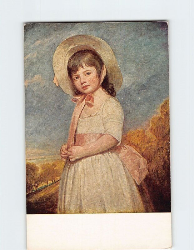 Postcard Miss Willoughby By Romney National Gallery Of Art Washington DC USA